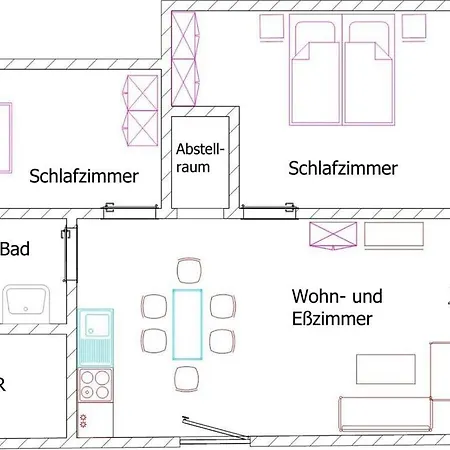 بيت للعطل Alter Badweg 2 Böhl